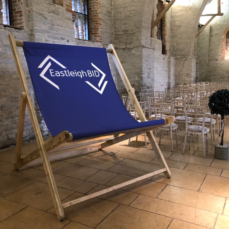 BID branded deckchair design